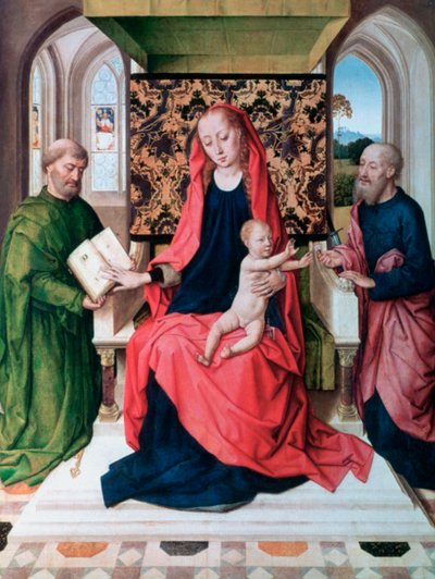 The Virgin and Child with Saints by Dieric Bouts
