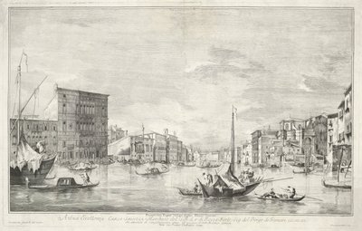 The Grand Canal in Venice by Dionigi Valesio