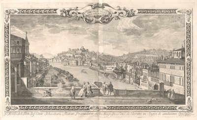 Views of Verona by Dionigi Valesio and Giovanni Antonio Urbani, after Tiberio Majeroni