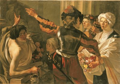 An Offering to Ceres by Dirck Baburen van