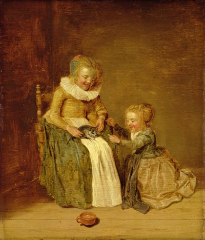Children with a Cat, 1631 by Dirck Hals