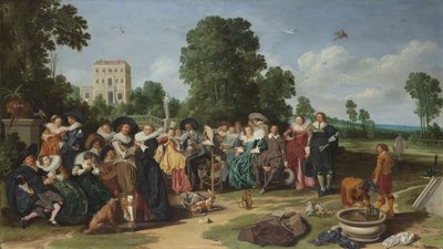 The Fete Champetre by Dirck Hals