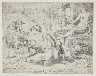 Asher by Dirck Volckertsz. Coornhert