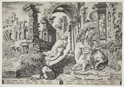 Balaam and the Angel by Dirck Volckertsz. Coornhert