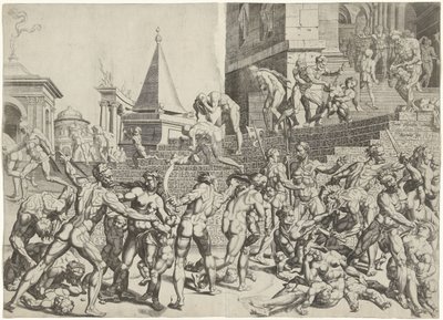 Massacre of the Innocents in Bethlehem by Dirck Volckertsz. Coornhert