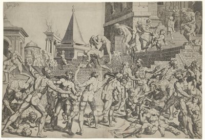 Massacre of the Innocents in Bethlehem by Dirck Volckertsz. Coornhert