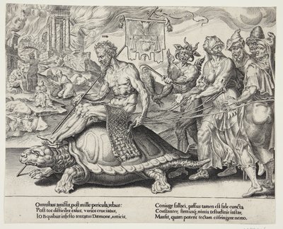 The Triumph of Job by Dirck Volckertsz. Coornhert