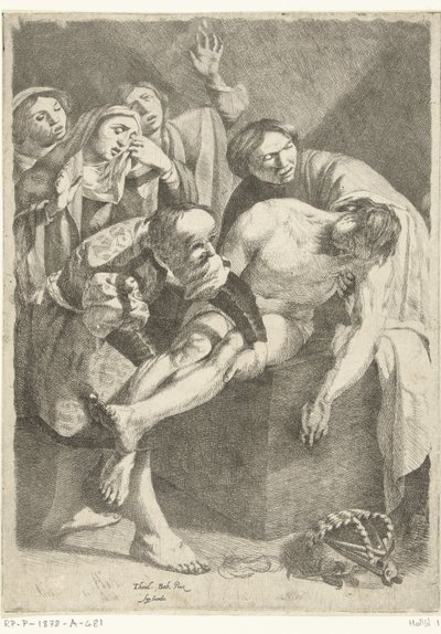 The Entombment of Christ by Dirck van Baburen (attributed to)