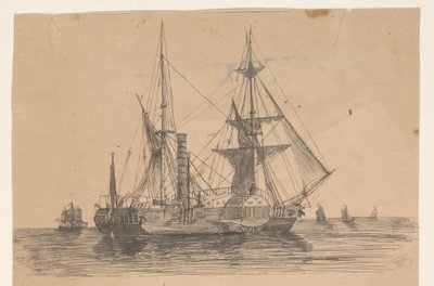 Steamship Marianna by Dirk Arnoldus Tavenraat