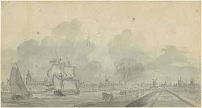 View of Zierikzee by Dirk de Jong