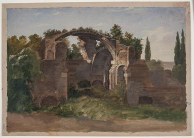 Ruins. Baths of Caracalla in Rome? by Ditlev Blunck