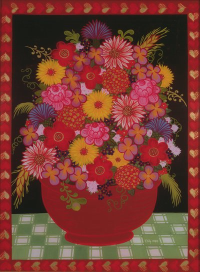 Bowl of Flowers by Ditz