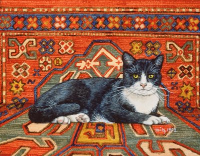 Second Carpet-Cat-Patch, 1992 by Ditz