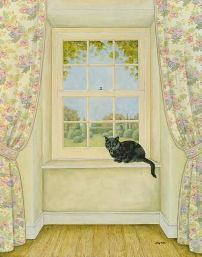 The Window Cat by Ditz