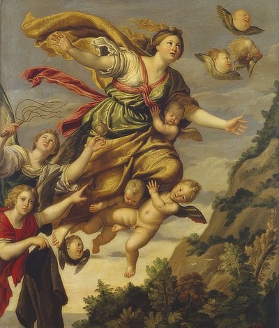 Ascension of Saint Mary Magdalene by Domenichino