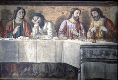 The Last Supper by Domenico Ghirlandaio