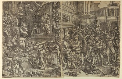 The Massacre of the Innocents by Domenico Campagnola