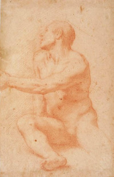 Seated Nude by Domenico Cresti