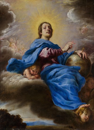 Salvator Mundi by Domenico Fetti or Feti