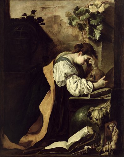 Meditation by Domenico Fetti or Feti