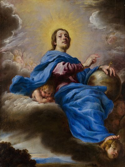 Salvator Mundi by Domenico Fetti or Feti