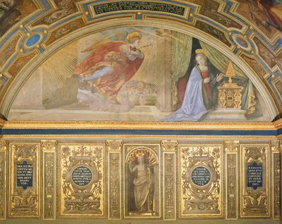 The Annunciation by Domenico Ghirlandaio