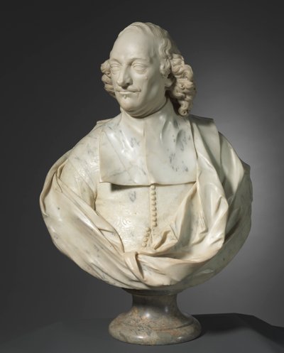 Portrait of Fabrizio Naro by Domenico Guidi