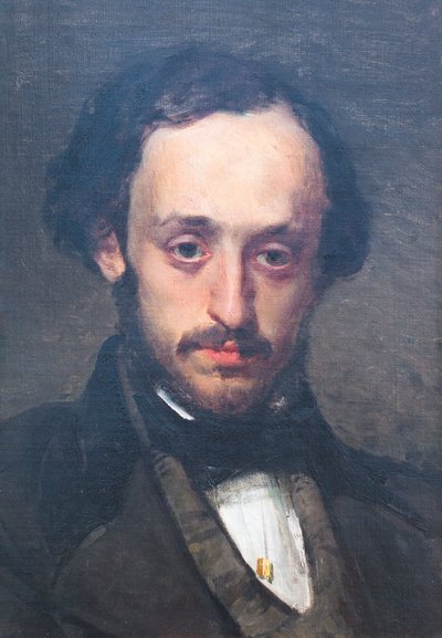 Pasquale Villari as a Young Man by Domenico Morelli