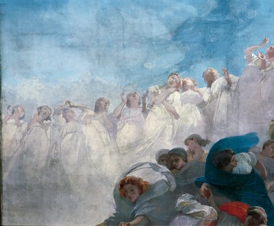 The Assumption (detail) by Domenico Morelli