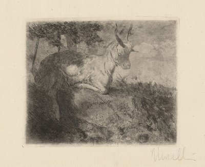 The Little Goat (La capretta) by Domenico Morelli
