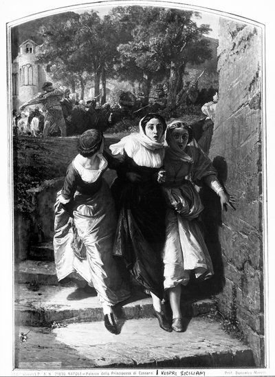 The Sicilian Vespers, 1843-1901 by Domenico Morelli