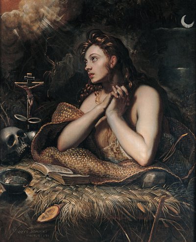 The Penitent Magdalene by Domenico Robusti Tintoretto