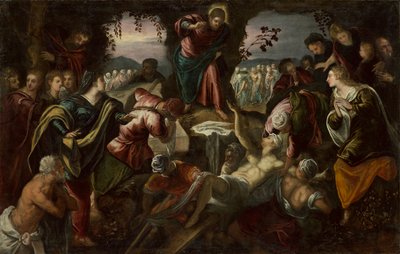 The Raising of Lazarus, 1585-1590 by Domenico Robusti Tintoretto