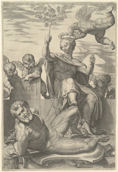Allegory of Peace by Domenico Tibaldi