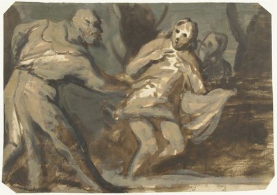 Susanna and the Elders by Domenico Tintoretto
