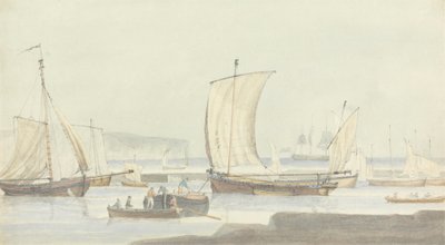 Harbor Scene by Dominic Serres