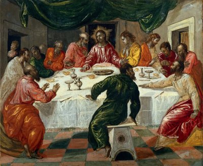 The Last Supper by Dominico El Greco