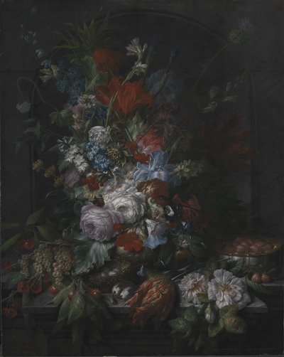 Flowers by Dominicus Gottfried Waerdigh