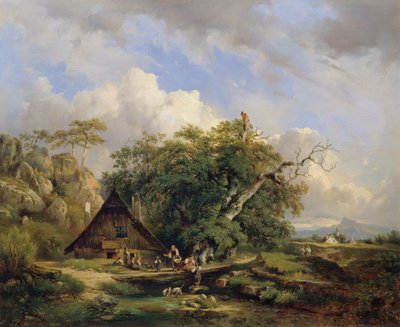 Landscape near Gutenstein by Dominik Schufried