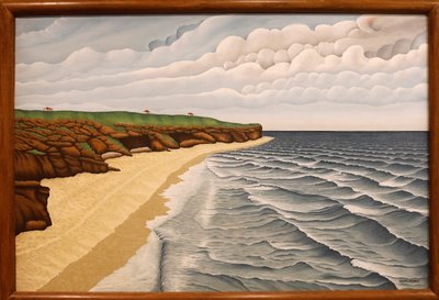 The Cliff, not dated by Dominique Paul Peyronnet