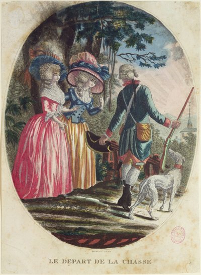Leaving for the Hunt by Dominique Vivant Denon