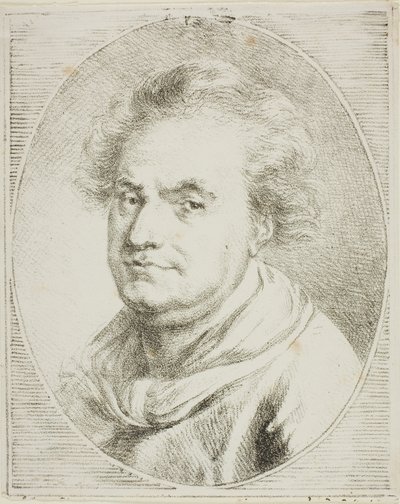 Portrait of Crébillon by Dominique Vivant Denon