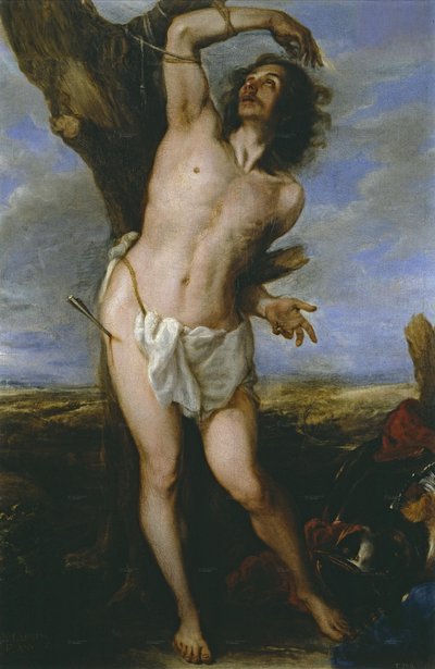 Saint Sebastian by Don Juan Carreno de Miranda
