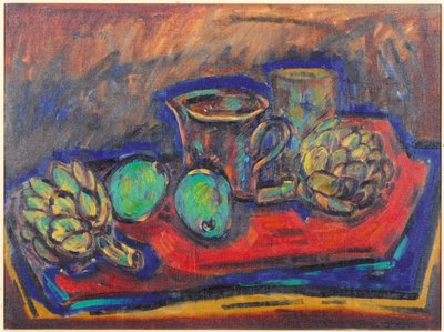 The Red Table by Donald Jeffries Bear