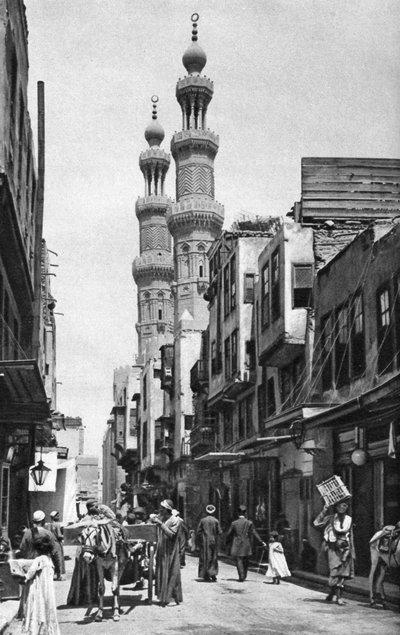 Mosque of Sultan al-Muayyad, Cairo, Egypt, c1922 by Donald McLeish