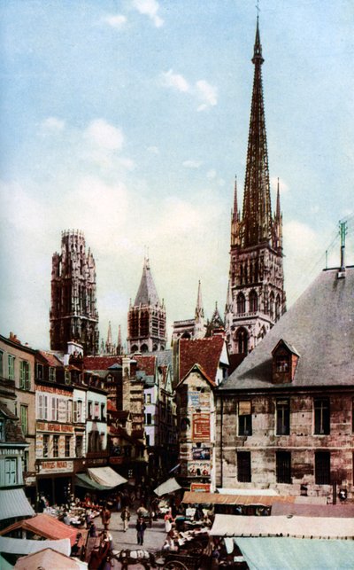 Rouen Cathedral, Normandy, France by Donald McLeish