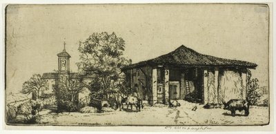 A Tuscan Farm by Donald Shaw MacLaughlan