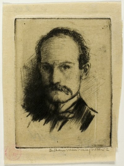 Portrait of the Artist by Donald Shaw MacLaughlan