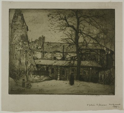 St. Julien-le-Pauvre by Donald Shaw MacLaughlan