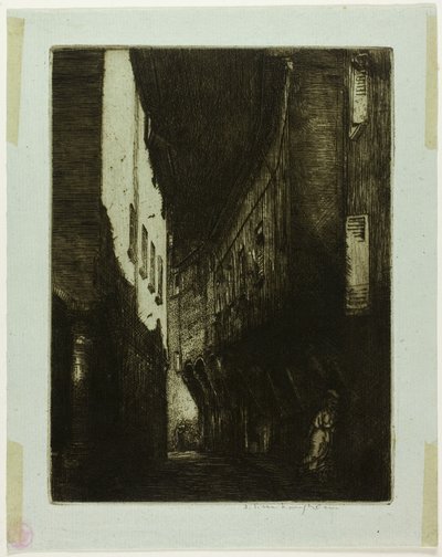 Via San Vitale, Bologna by Donald Shaw MacLaughlan